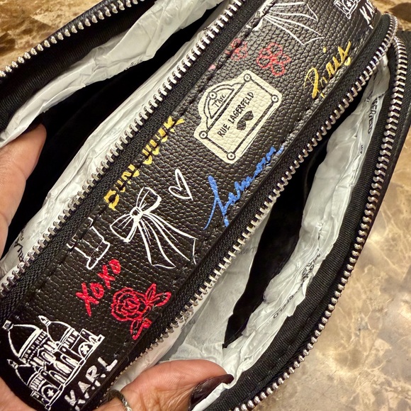 Karl Lagerfeld Paris Maybelle Camera Crossbody Bag - Picture 12 of 14